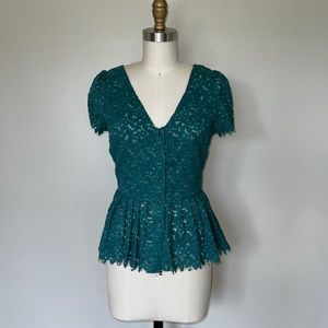 Anthropologie Peplum Top